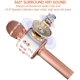 thumbnail image 3 of Micrófono de karaoke para niños, micrófono de karaoke inalámbrico Bluetooth con luces led, altavoz portátil de micrófono portátil, juguetes para niñas Feliz Sencillez, 3 of 5