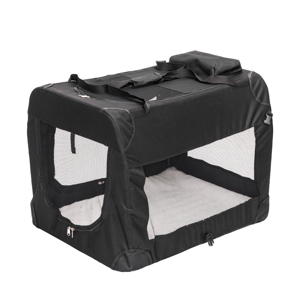 Zimtown Dog Crate Soft Sided Pet Carrier Foldable Training Kennel