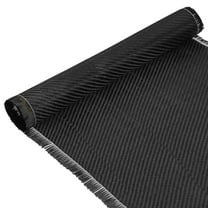Uxcell Carbon Fiber Fabric 2ft x 11.8" Carbon Fiber Sheet Roll 2x2 Twill Weave 3K 220g Black