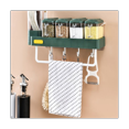 thumbnail image 4 of Juego de cubiertos con rejilla, recipiente para condimentos, palillos, utensilios de cocina, caja, tazas de café, color verde, 4 of 6