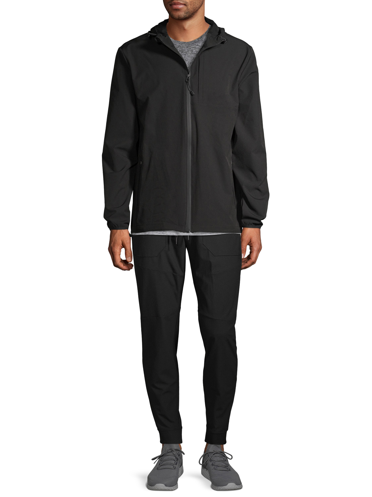 SwissTech Men's and Big Men's Full Zip Lightweight Jacket