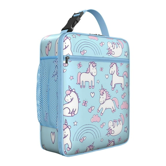 Premium Insulated Unicorn Lunch Box for Men & - Reusable Lunch Bag with,Hour Temperature Retention, Compact & Lightweight Design for Office, Work, Picnic, Travel - Durable Lunch Tote for Adults.