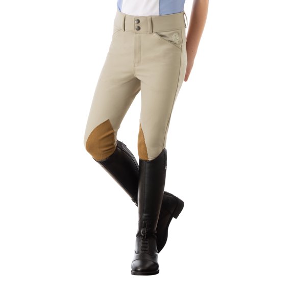Equinavia Tuva Kids Mid Rise Traditional Knee Patch Show Breeches