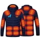 thumbnail image 5 of Chaquetas y abrigos casuales de manga larga con capucha, con USB, temperatura constante, calefactables, resistentes al viento, talla grande, para hombre y mujer, invierno, 4 unidades, 5 of 7