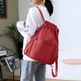 thumbnail image 2 of Travel Backpack for Men Women Large Capacity Sports Bag Drawstring Football Mountaineering Cycling Bundle Pocket Durable Lightweight, 2 of 5
