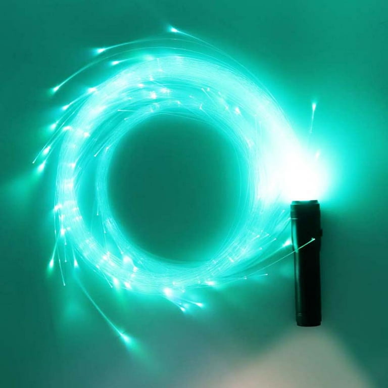 Maykit 10 Color Changing Optical Fiber Whip Light With Led Whip Light  Source And End Glow Fiber For Party Bar Snesory Kids Use - Optic Fiber  Lights - AliExpress