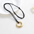 thumbnail image 3 of Cremation Jewelry Urn Necklace for Ashes for Women Men, Circle of Life Eternity Memorial Pendant Ash Jewelry, 3 of 6