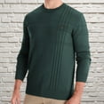 thumbnail image 2 of UVEASISHA Mens Lightweight Sweaters Soft Crewneck Knit Pullover Regular Fit Casual Knitted Jumper Tops 2025 Fall Thin Fashion Sweater Shirts Holiday Sales Green M, 2 of 6