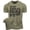 T-Shirt Military Green, variant on Gymish Rest Between Sets Workout T-Shirt for Men – Funny Gym Shirt, Athletic Workout Tee, Military Green, Small