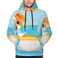 thumbnail image 2 of Bingfone Cute Dog In Bath Men's Drawstring Hoodie Long Sleeve Pocket Sweatshirts-XX-Large, 2 of 6