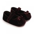 thumbnail image 2 of POINTERTECK Ballerines Mary Jane pour Bébés Filles avec Nœud Antidérapantes Premiers Pas pour Tout-Petits Chaussures de Robe de Princesse, 2 of 7