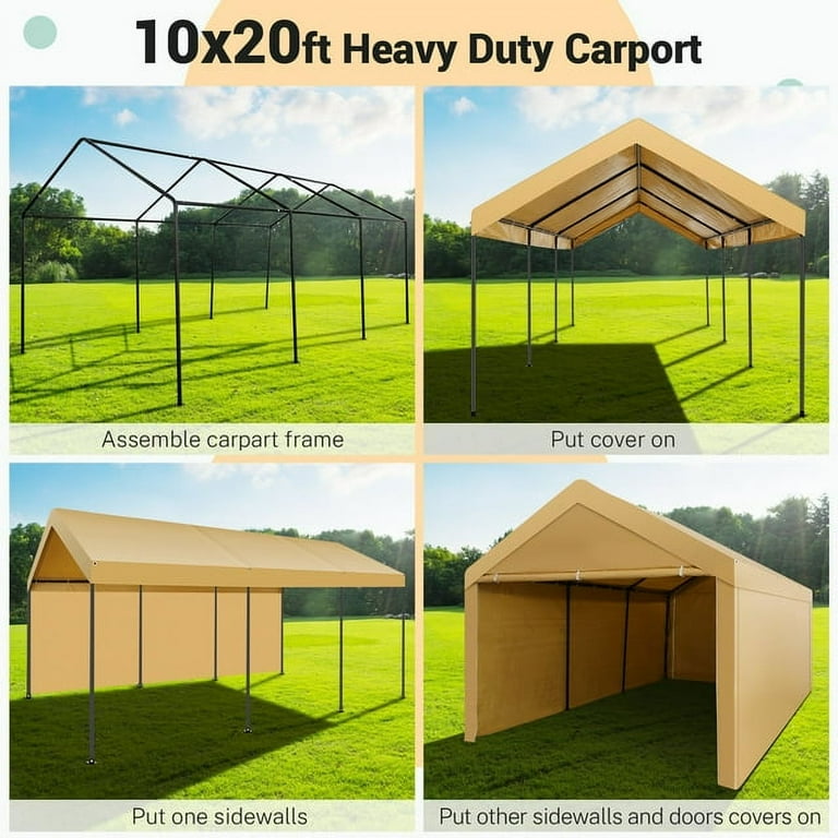 Walmart shop portable carport