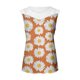 thumbnail image 4 of Camiseta sin mangas de encaje con estampado de mujer Camiseta sin mangas de empalme de cuello redondo Camiseta ligera y cómoda delgada OAVQHLG3B Store lin121212, 4 of 5