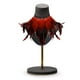 thumbnail image 3 of Bufanda de plumas sintéticas negras, corbata, collar, hombro, cuello, encogimiento de hombros para disfraz Rojo, 3 of 6
