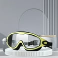 thumbnail image 3 of Gafas de buceo con esnórquel de luz plana accesorios de natación impermeables antivaho HD, 3 of 9