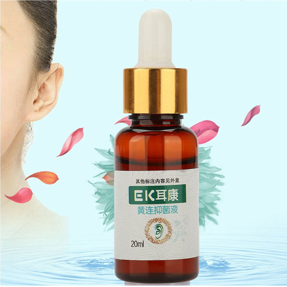 Amonsee Ear Cleansing Drops Care Liquid Solution Earwax Remover, Ear Care Drops, Ear Solution Drops