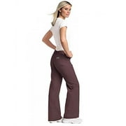 Landau Women's 9502 Urbane Relaxed Drawstring Pant Chestnut XS Tall