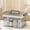 GY3, variant on Uioepy Clearance Portable Medicine Box + Checkered Transparent Color [Large Size] Storage Box Transparent Kit Storage Items Storage Transparent Multi Compartment Storage Box For Items Household Large