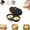 Black, variant on Dual Cavity Microwave Egg Poacher, 2 Cup Microwave Egg Cooker with Lid and Handle, Double Poached Egg Maker for Quick Breakfast, Easy Microwave Cooking Tool for Perfect Poached Eggs