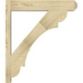 thumbnail image 3 of Ekena Millwork 6"W x 28"D x 32"H Olympic Rough Sawn Craftsman Outlooker, Douglas Fir, 3 of 4