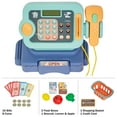 Cash Register for Kids 30Piece Set for Grocery Store Pretend Play