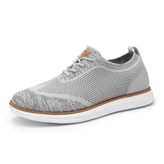 Zapatillas Bruno Marc KnitFlex Breeze para Hombre en Gris Talle 10.5