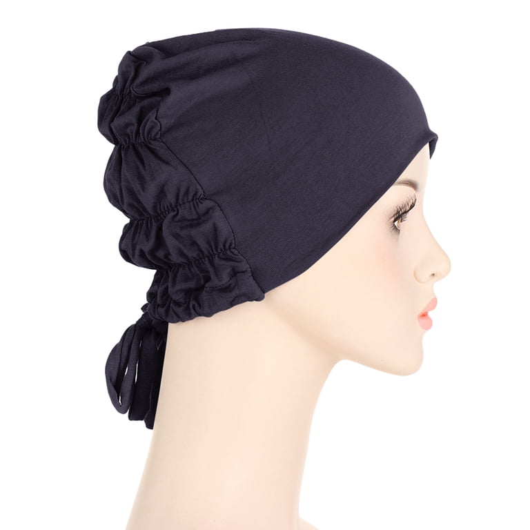 IDALL Beanie Skull Cap Womens Reversible Adjustable Beading 