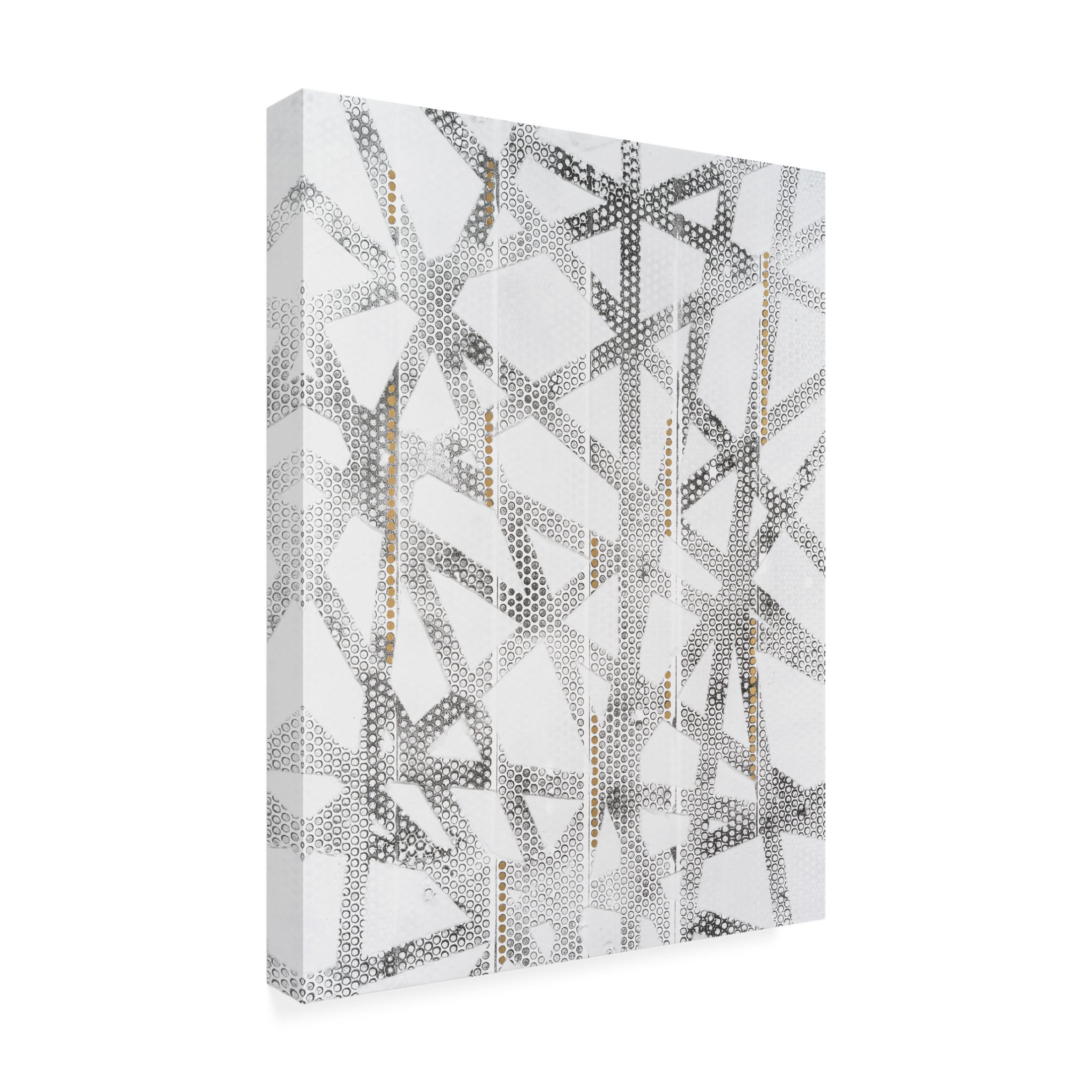 Canvas Wall Art - Vanna Lam 'Stippled II' Wall Art for Living Room, Bedroom, or Office Décor by Trademark Fine Art - 24 x 32 Inches