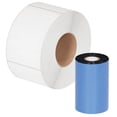 thumbnail image 2 of Box Partners Datamax Thermal Transfer Ribbons Wax 4.33" x 1181' Black 24/Case THT128, 2 of 2