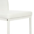 thumbnail image 6 of Spaco Dining Room Chair, 4pcs Modern Armless Padded Seat, Dining Chairs Set with Legs for Restaurant, Living Room, Kitchen 4-Piece Whit, 6 of 10