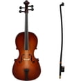 thumbnail image 2 of Ornement de Violon Basse Miniature avec Support et Étui - Parfait pour Amis, 2 of 10