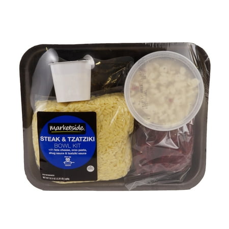 Marketside Steak and Tzatziki Bowl Kit, 52.5 oz