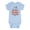LIGHT BLUE, variant on Dr. Seuss - Horton Hatches the Egg - Cloud - Infant Baby One Piece