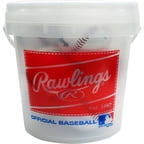 Rawlings Baseball 8U Eight-Pack Bucket of Baseballs OLB3BUCK8