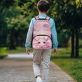 thumbnail image 3 of Uorisanigo Cherry Blossom Axolotl School Backpack 17 inch for Kids 5-12, Lightweight Casual Daypack with Adjustable Padded Straps, Perfect for Preschool, Elementary, Camps and Travel, 3 of 7