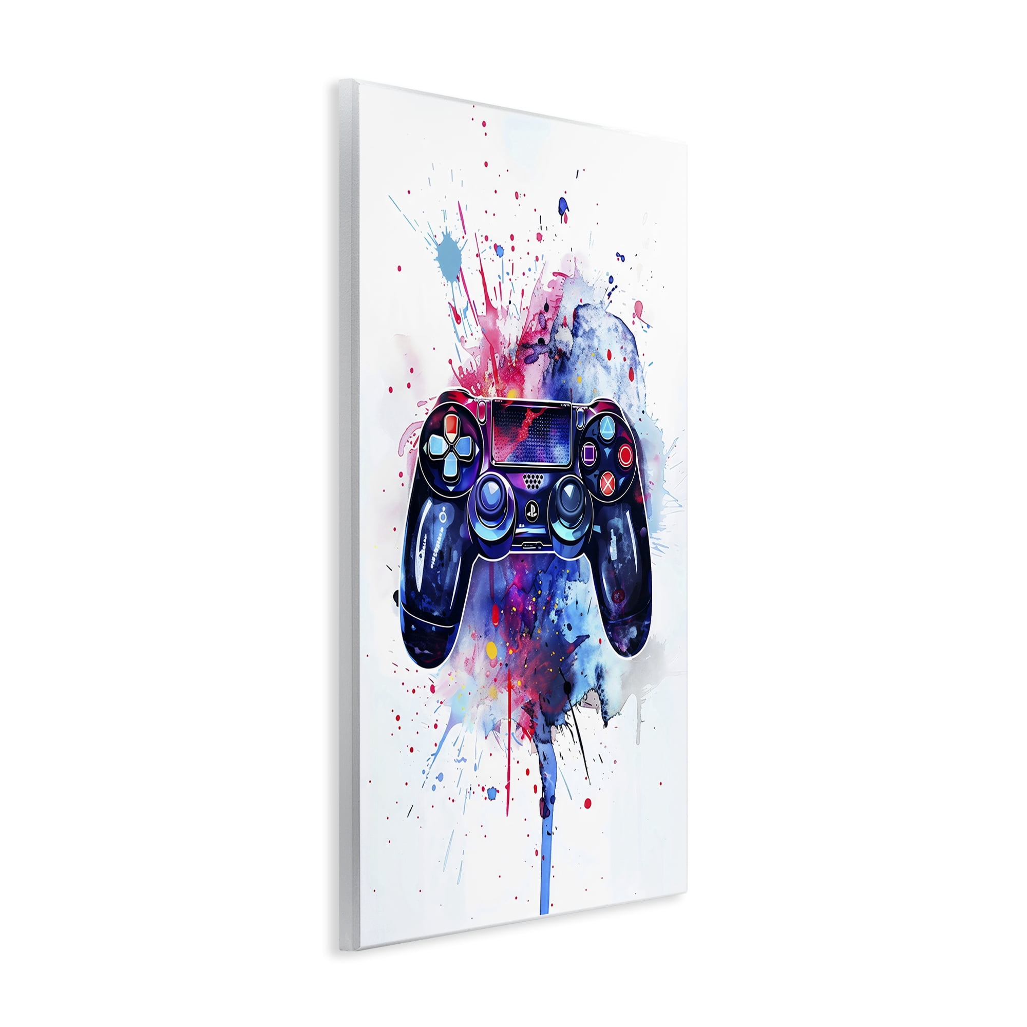 Stupell Industries Burst of Color Controller Wall Plaque Art, design by Creative Studio