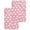 White Pink, variant on White Pink Daisy Kitchen Dish Towels for Drying Dishes Set of 2, Spring Summer Floral Farmhouse Waffle Weave Microfiber Hand Tea Bathroom Towels Quick Dry & Absorbent Towel 15.7x23.6