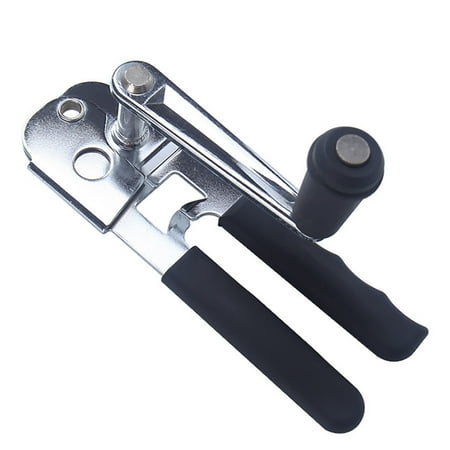 CMrtew Commercial Can Opener Manual Heavy Duty - Easy to Use with Comfortable Easy Crank Handle - Swing Grip Design - Hand Can Opener - Includes Built in Bottle Opener