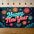 thumbnail image 3 of Colorful Design New Year Celebration Festive Theme Happy New Year Banner for Party Decoration Event Background Holiday Celebration, 3 of 7