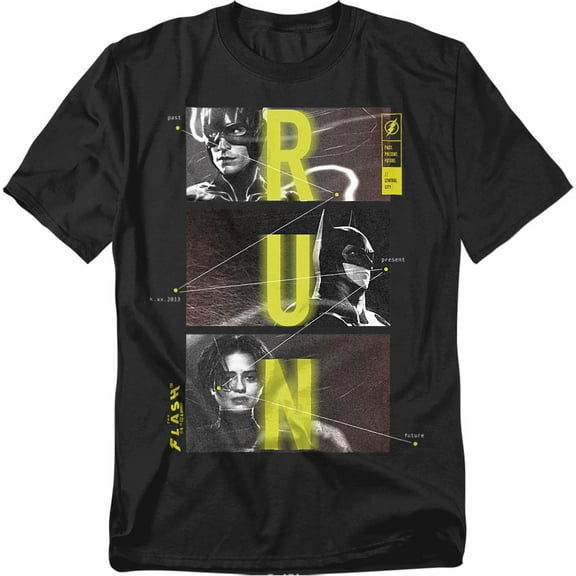 The Flash Movie T-Shirt Batman Supergirl Run Unisex Graphic Tee For Men & Women