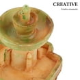 thumbnail image 3 of Clispeed 3Pcs Fountain Table Decor Miniature Resin Fountain Assorted Color Bonsai Craft Outdoor Use, 3 of 7