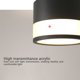 thumbnail image 4 of Inteprter Luz de techo de alto brillo de 8W para Hotel en casa, luz descendente de pasillo, pantalla acrílica, foco de cocina para dormitorio, accesorios Iluminación y accesorios Negro Inteprter HA066345-01B, 4 of 6