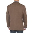 thumbnail image 2 of Mens Brown Trim Fit Blazer Luciano Natazzi 2 Button 160S, 2 of 5