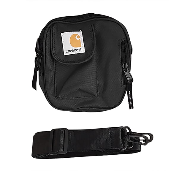 Crossbody Bag Couple Shoulder Bag Men's And Women's Hip Hop Small Bag Kahart Small Bag,for Men Women Outdoor Cycling Hiking Travel Fishing Black