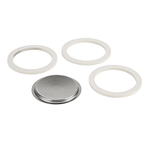 Bialetti Stainless Steel 10Cup Gasket/Filter Plate Replacement Parts