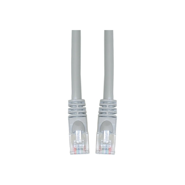 CableWholesale.com - Patch cable - RJ-45 (M) to RJ-45 (M) - 5 ft - UTP - CAT 6 - molded, stranded - gray