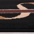 thumbnail image 7 of Allstar Black Woven High Quality Rug. Traditional. Persian. Flower. Western. Design Area Rug (5' 2" x 7' 1"), 7 of 7