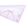thumbnail image 5 of Juego de 5 uds./juego de corte francés, control de la curva, medición de costura, dibujo de yardstick Feliz Sencillez, 5 of 5