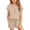 Khaki, variant on Babcutegg Girls Two-Piece Casual Outfit – Short Sleeve Top and Drawstring Waist Shorts Set for Summer Loungewear and Everyday Wear Pink Size 9
