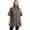 Gray, variant on TiaoBug Adult Salon Client Smock Turn-Down Short Sleeve Barber Jacket Haircut Cape Apron Shirt Black L